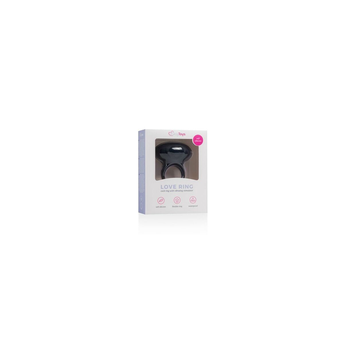 Penisring EasyToys Svart - 3