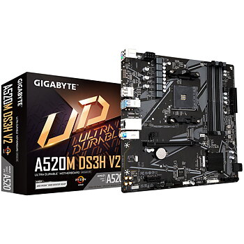 Moderkort Gigabyte A520M DS3H V2 AMD AM4