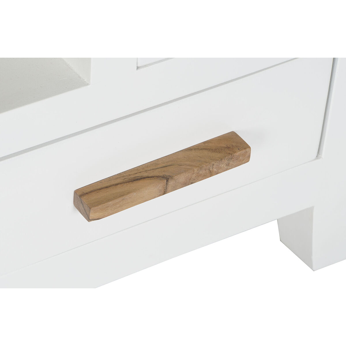 TV-möbler DKD Home Decor Vit Brun Akaciaträ Mangoträ 125 x 40 x 50 cm - 4
