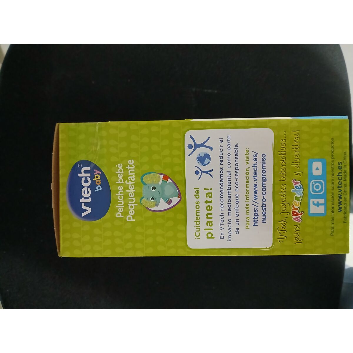 Mjukdjur med ljud Vtech Elefant 15 x 8,9 x 19,1 cm - 12