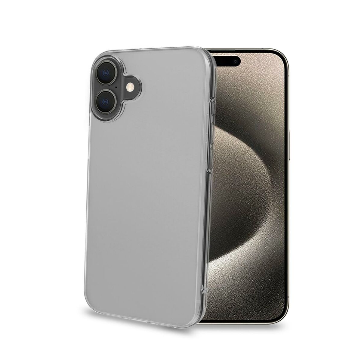 Mobilfodral Celly IPHONE 16 PLUS Transparent Apple