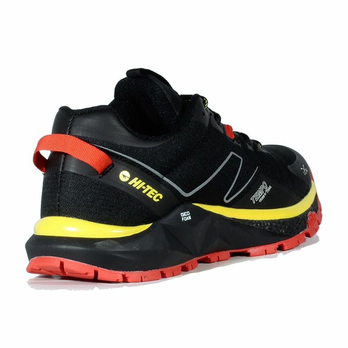 Gymnastikskor, Herr Hi-Tec Geo Tempo Trail Svart - 6