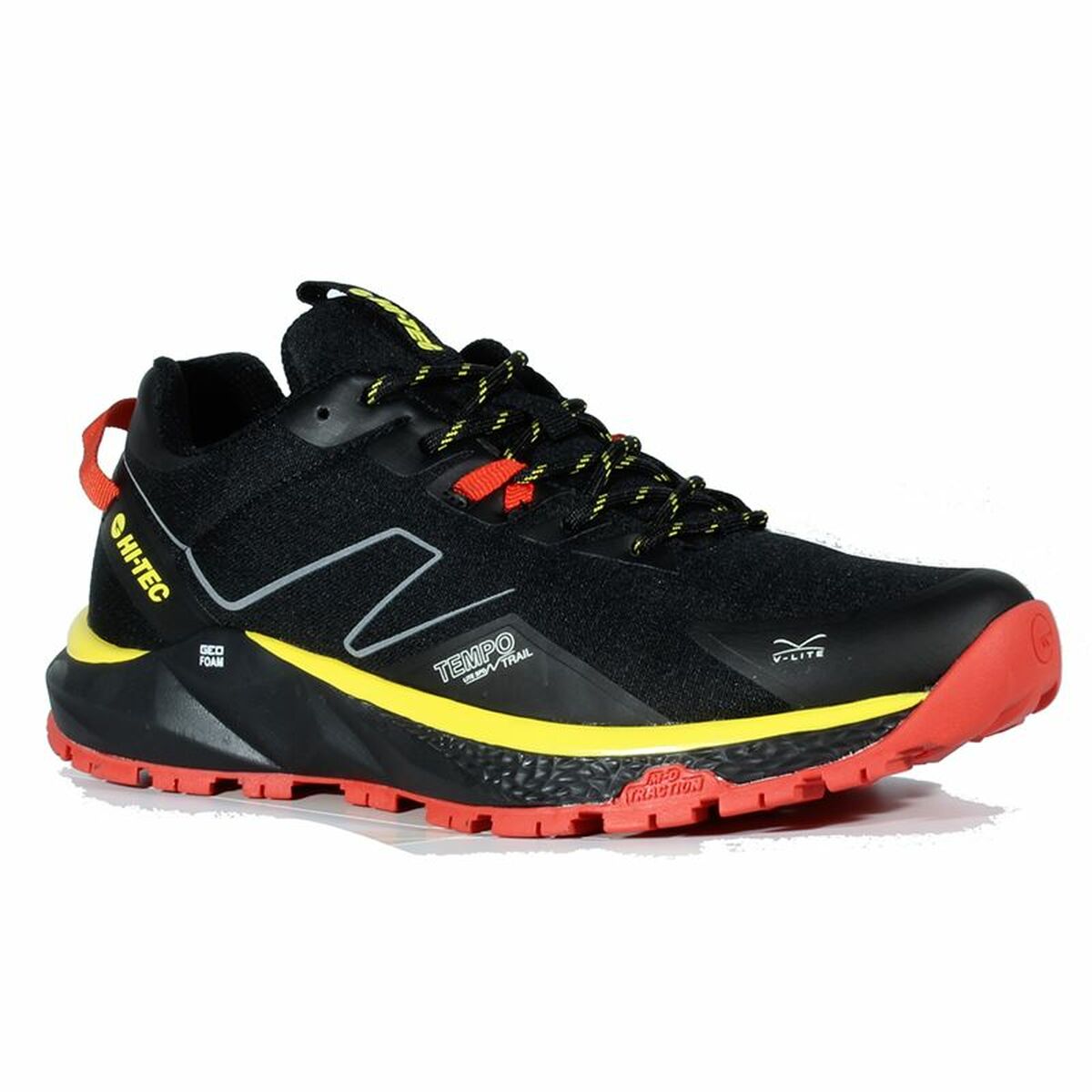 Gymnastikskor, Herr Hi-Tec Geo Tempo Trail Svart - 5