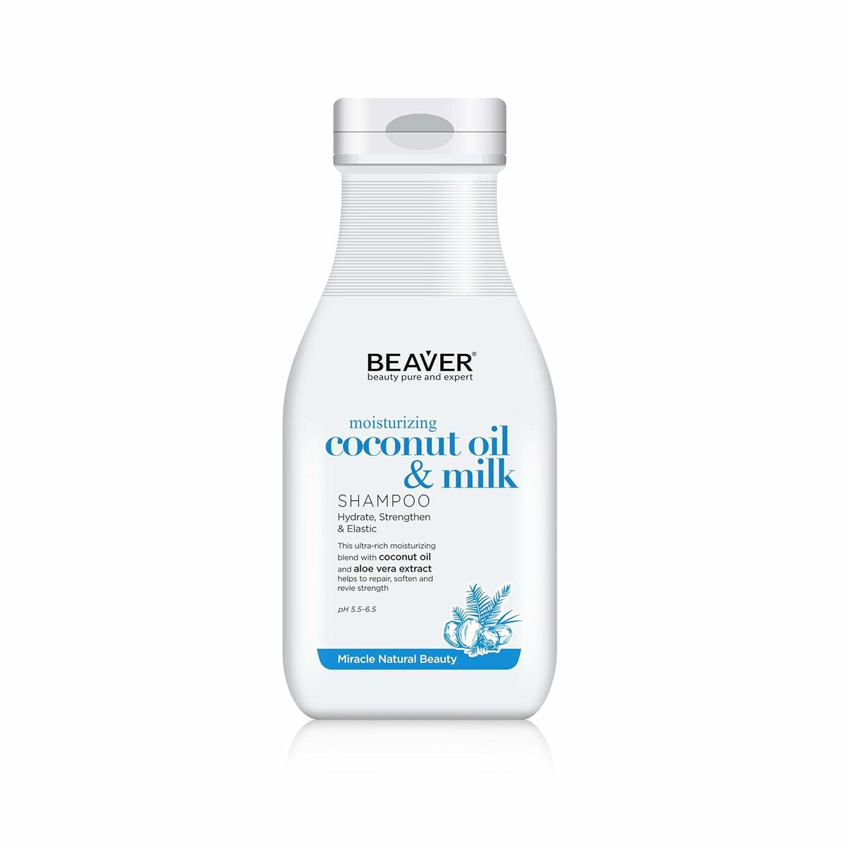Fuktgivande schampo Beaver COCONUT OIL & QUINOA 350 ml