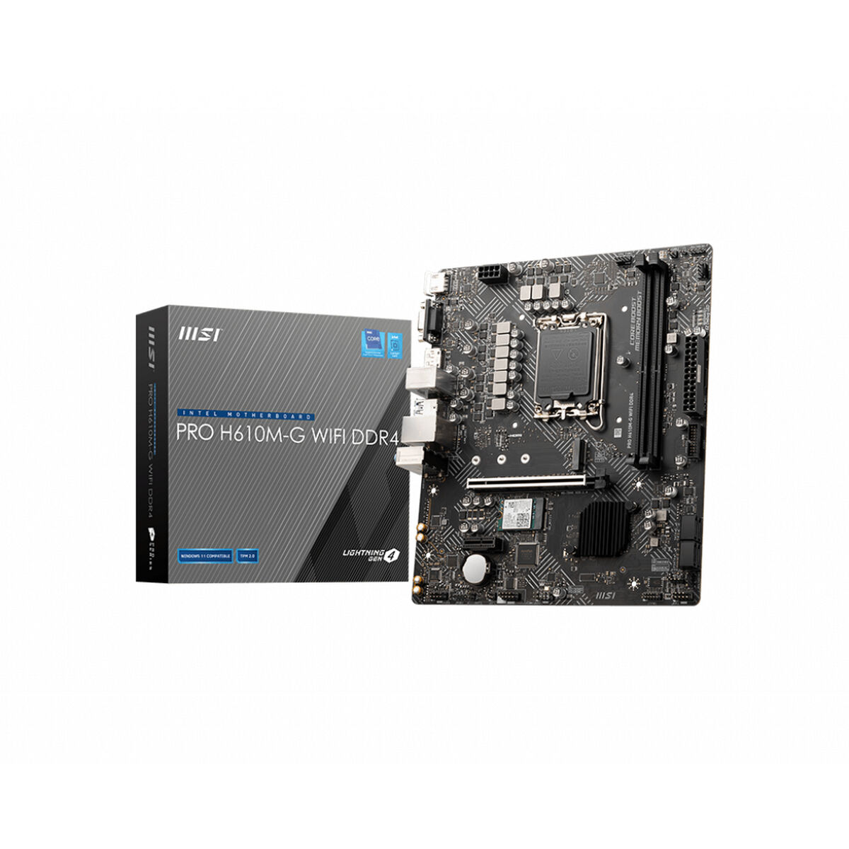 Moderkort MSI 911-7D46-091 INTEL H610 LGA 1700