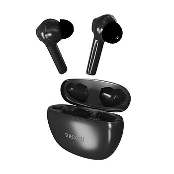 Hörlurar med Mikrofon Maxell Dynamic+ Svart
