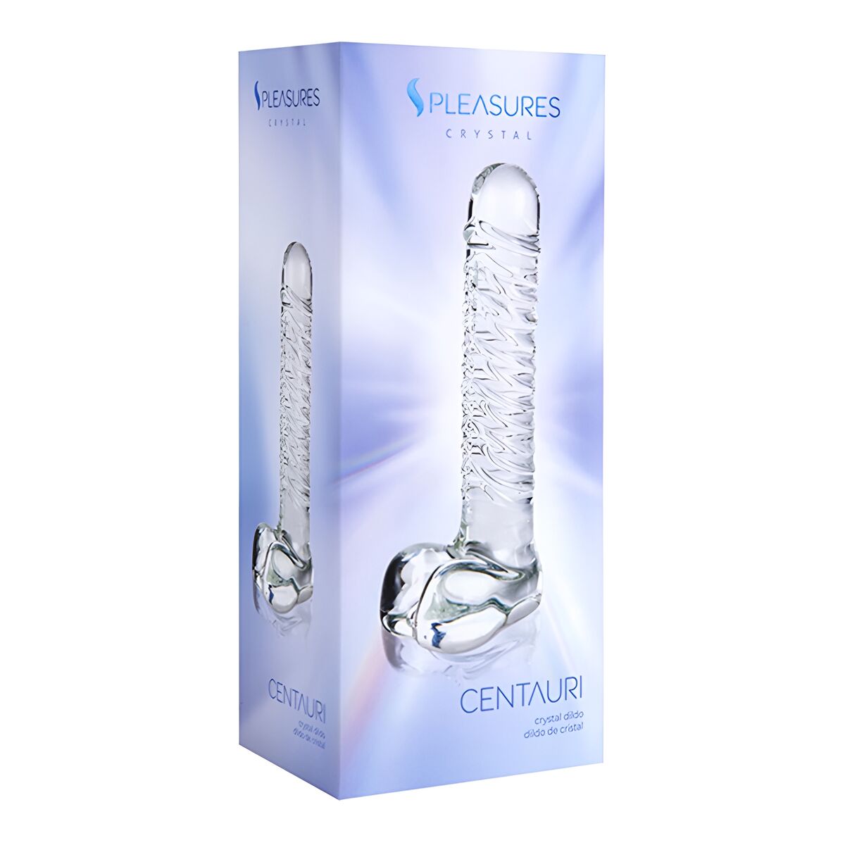 Dildo S Pleasures Transparent Ø 4 cm - 2