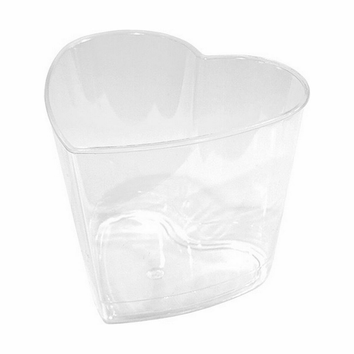 Set med återanvändbara skålar Algon Hjärta 10 Delar 5,5 x 5 x 4,3 cm (24 antal) - 2
