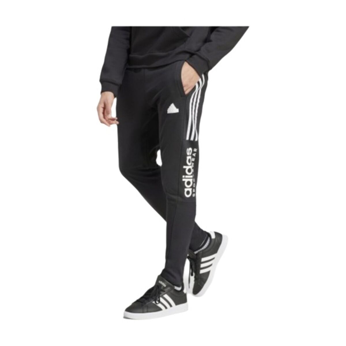 Långa träningsbyxor Adidas TIRO FLEECE PANT IW0171 Svart Män