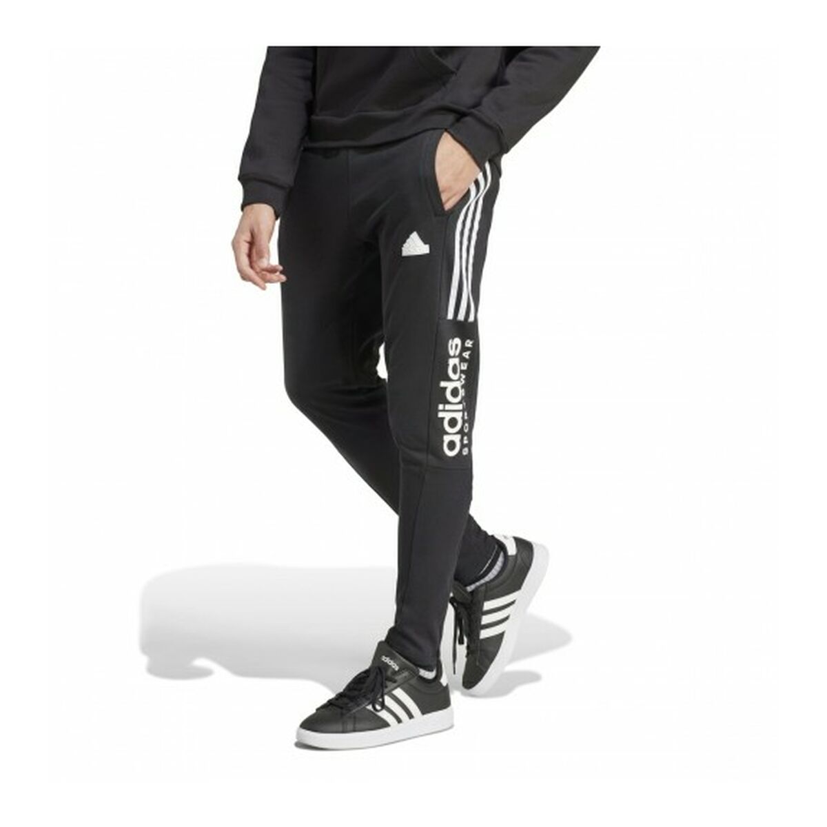 Långa träningsbyxor Adidas TIRO FLEECE PANT IW0171 Svart Män - 2