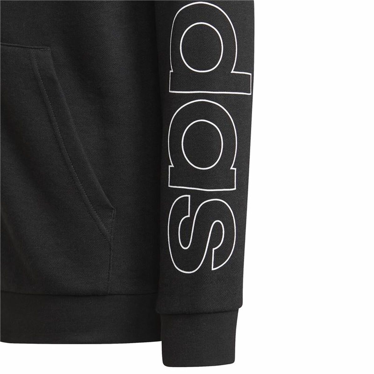 Sportjacka, Barn Adidas Essentials  Svart - 4