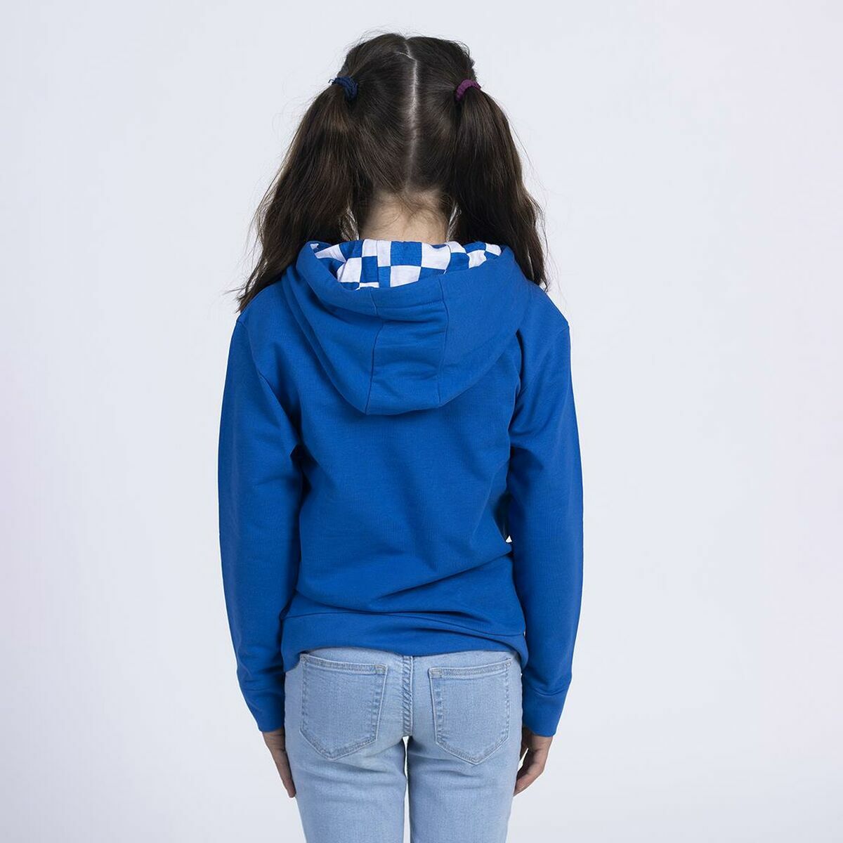 Luvtröja, Flickor Sonic Blå - 9