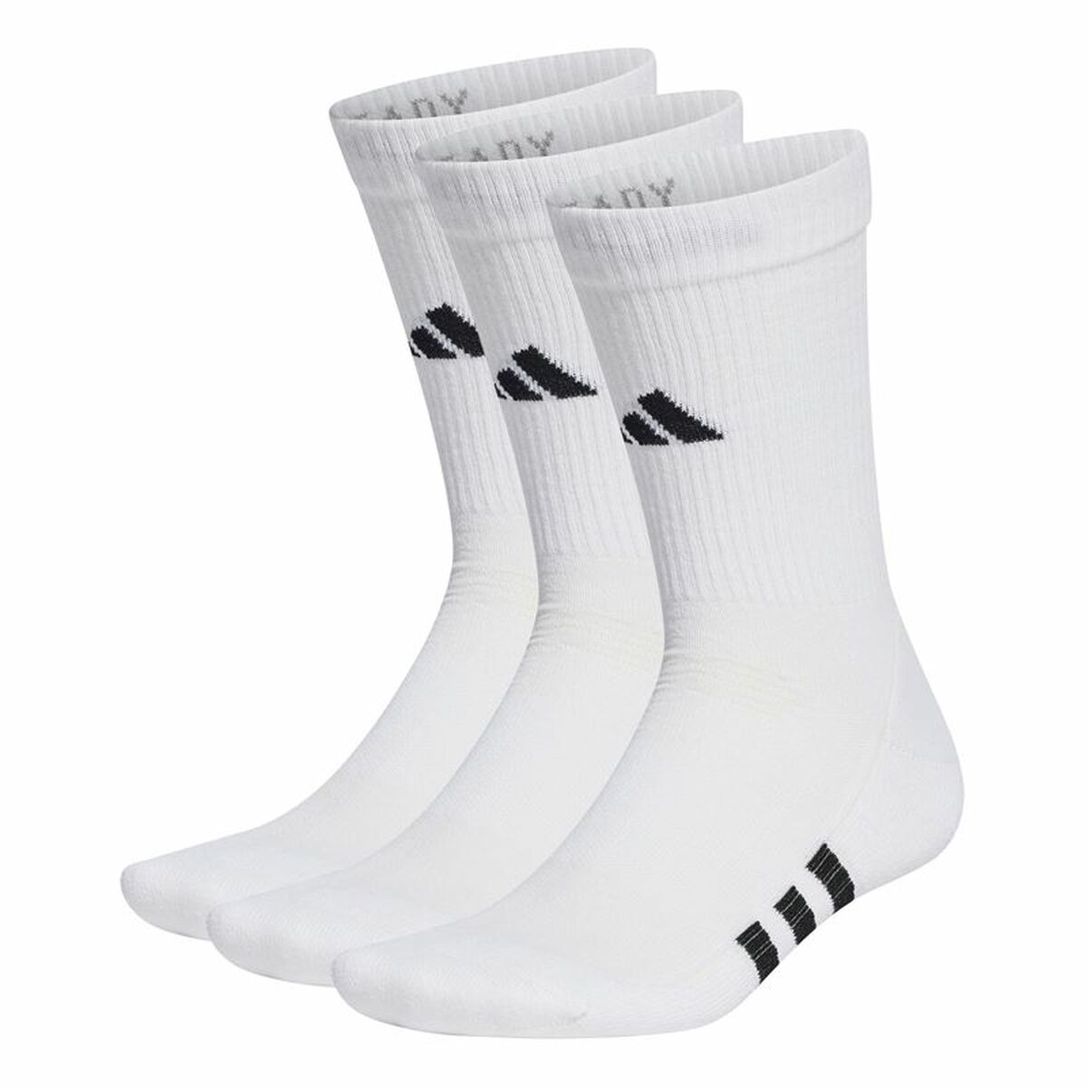 Strumpor Adidas Prf Cush Crew3P Vit 46-48