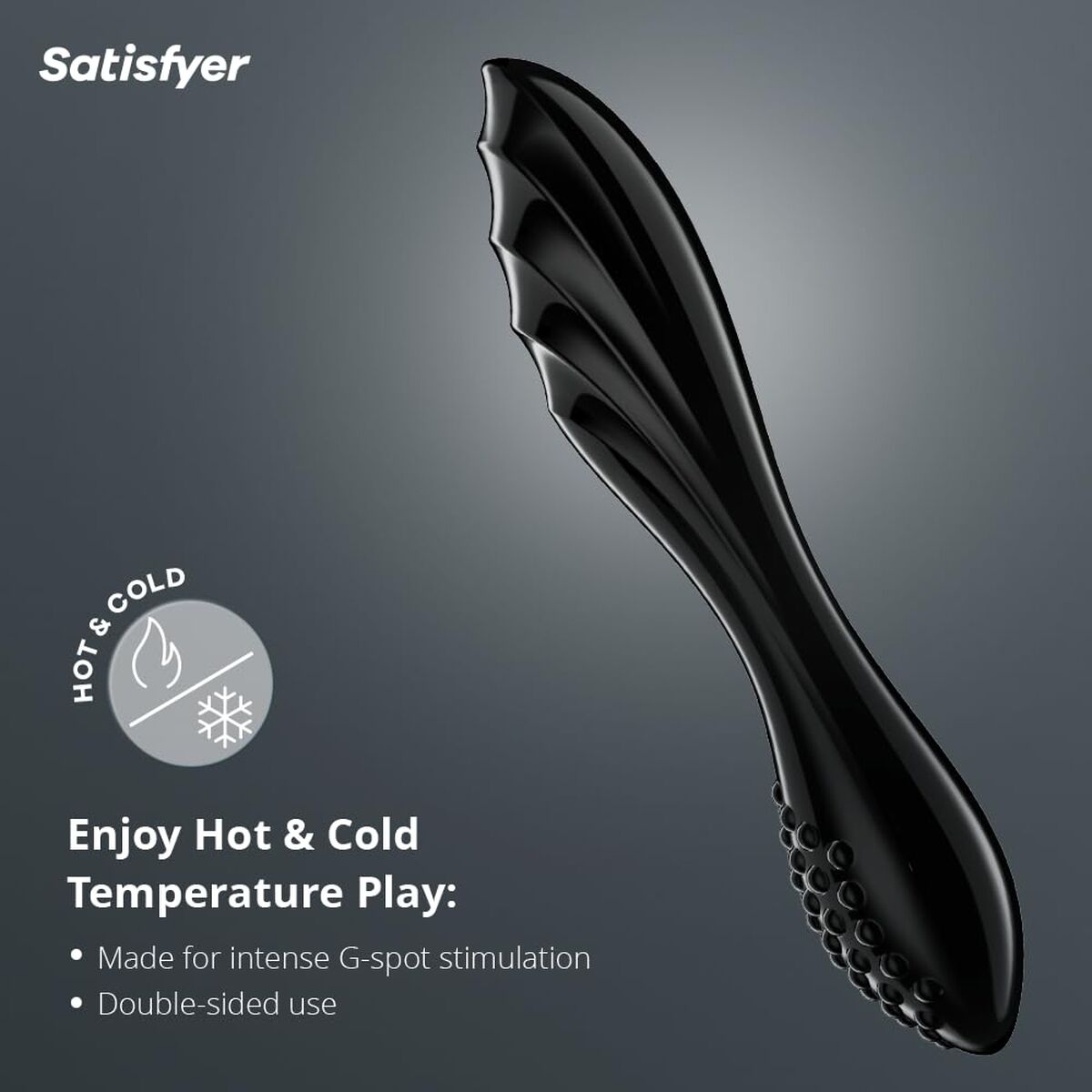 Dildo Satisfyer Svart - 3