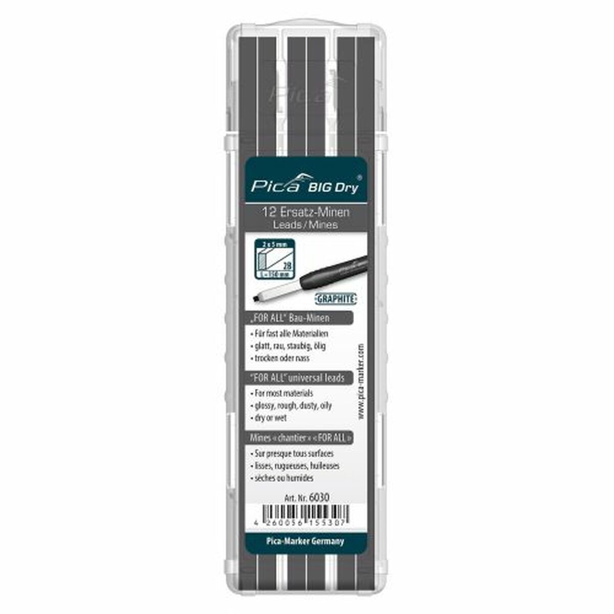 Stift Pica 6030 Grafit