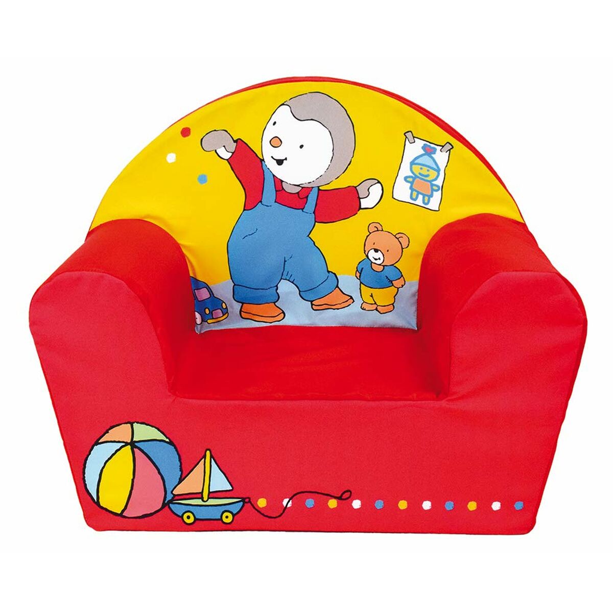 Fåtölj Fun House T'CHOUPI Skum 42 x 52 x 33 cm