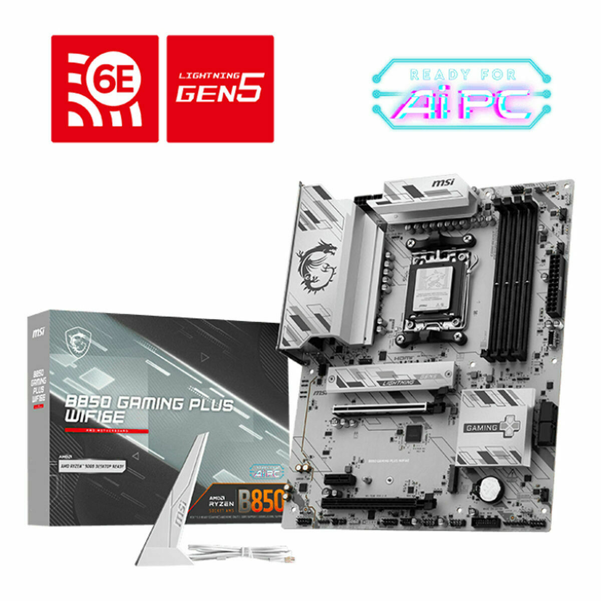 Moderkort MSI 911-7E80-001 AMD B850 AMD AM5 - 2