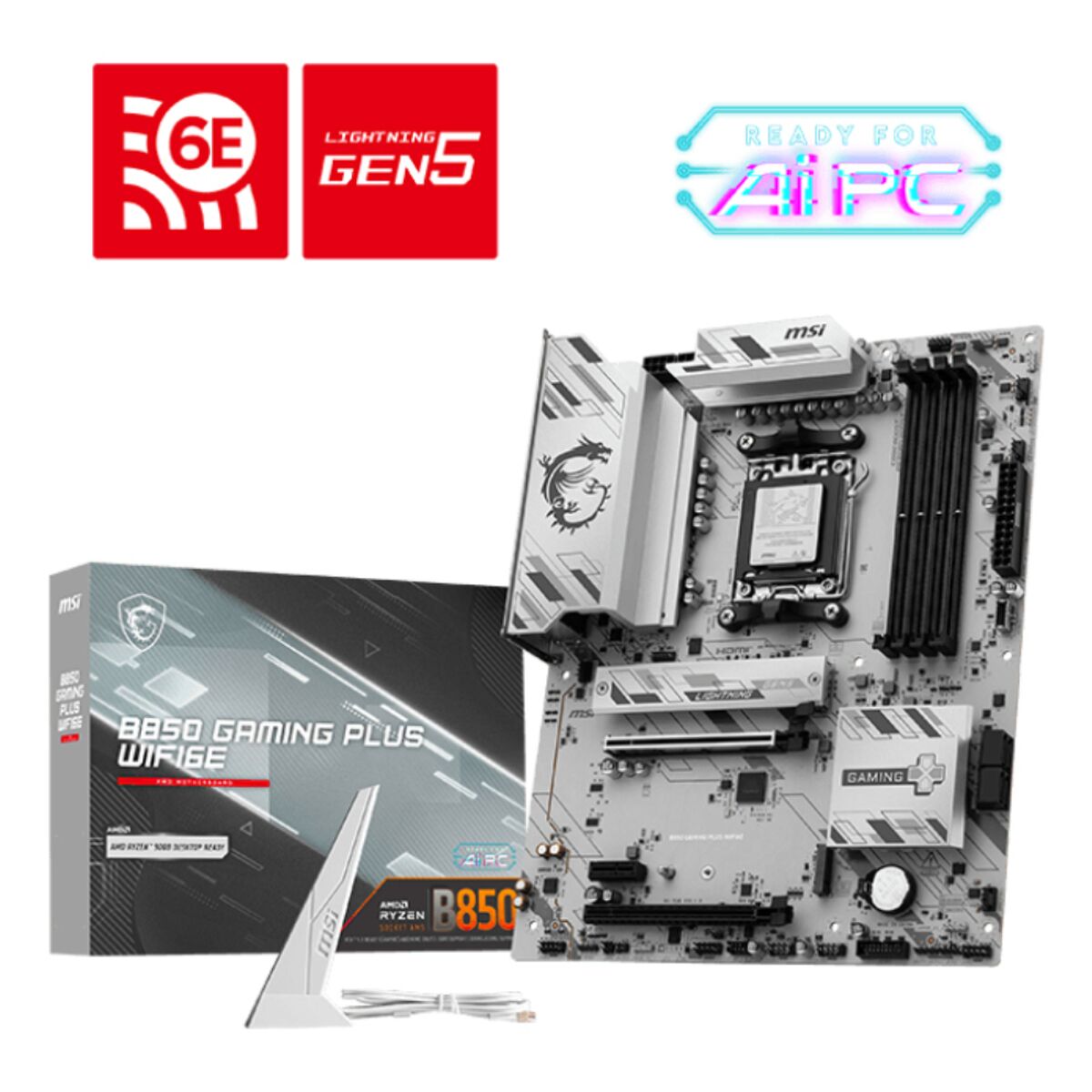 Moderkort MSI 911-7E80-001 AMD B850 AMD AM5