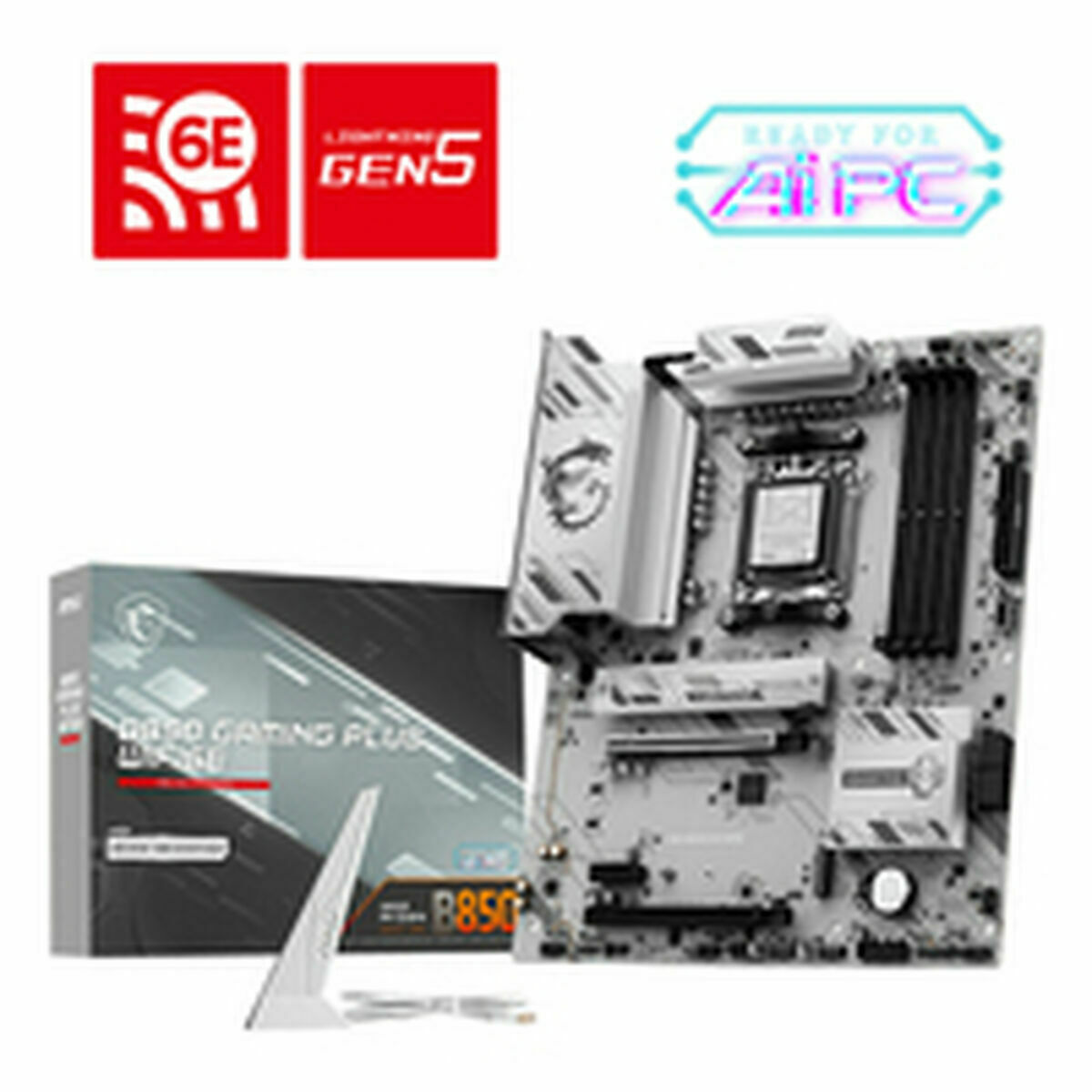 Moderkort MSI 911-7E80-001 AMD B850 AMD AM5 - 3