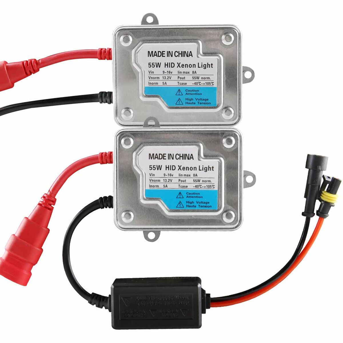 Installationssats H1 H3 H7 H8 H9 H11 9005 9006 H4 D2r D2s HID Ballast (Renoverade B)