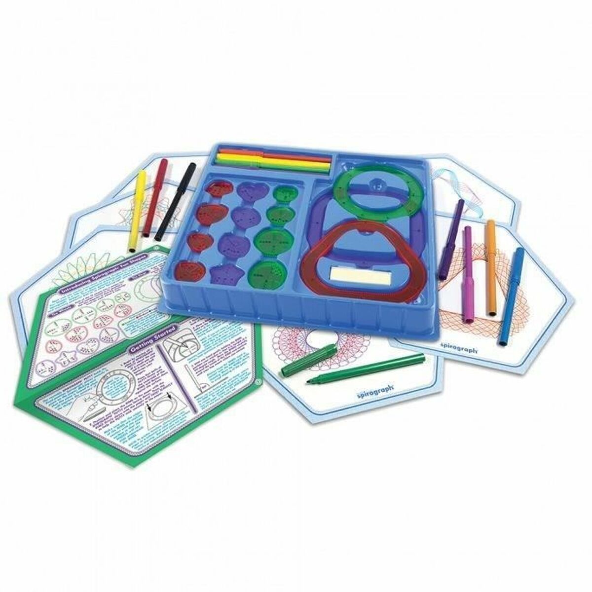 Ritningsset Spirograph Silverlit Originals Forms Multicolour 25 Delar - 5
