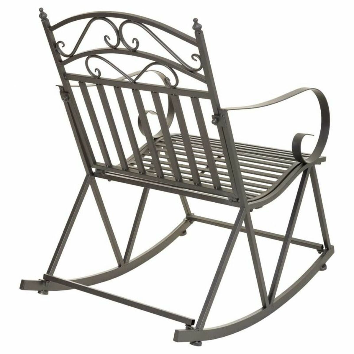 Gungstol Alexandra House Living Brun Järn 24 x 45 x 24 cm - 4