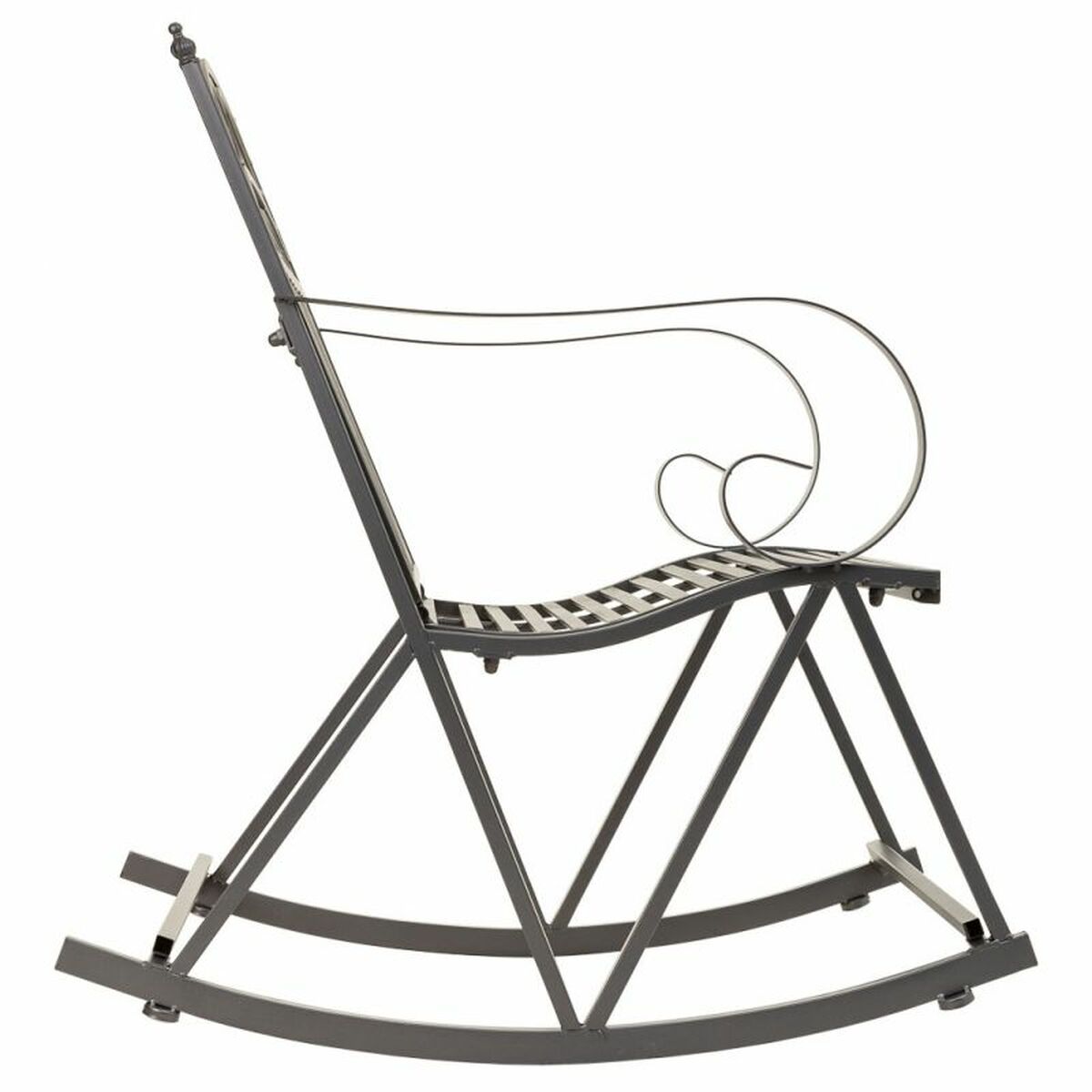Gungstol Alexandra House Living Brun Järn 24 x 45 x 24 cm - 5