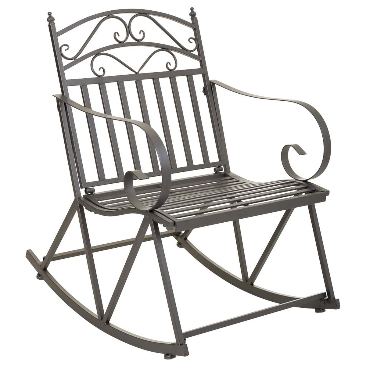Gungstol Alexandra House Living Brun Järn 24 x 45 x 24 cm
