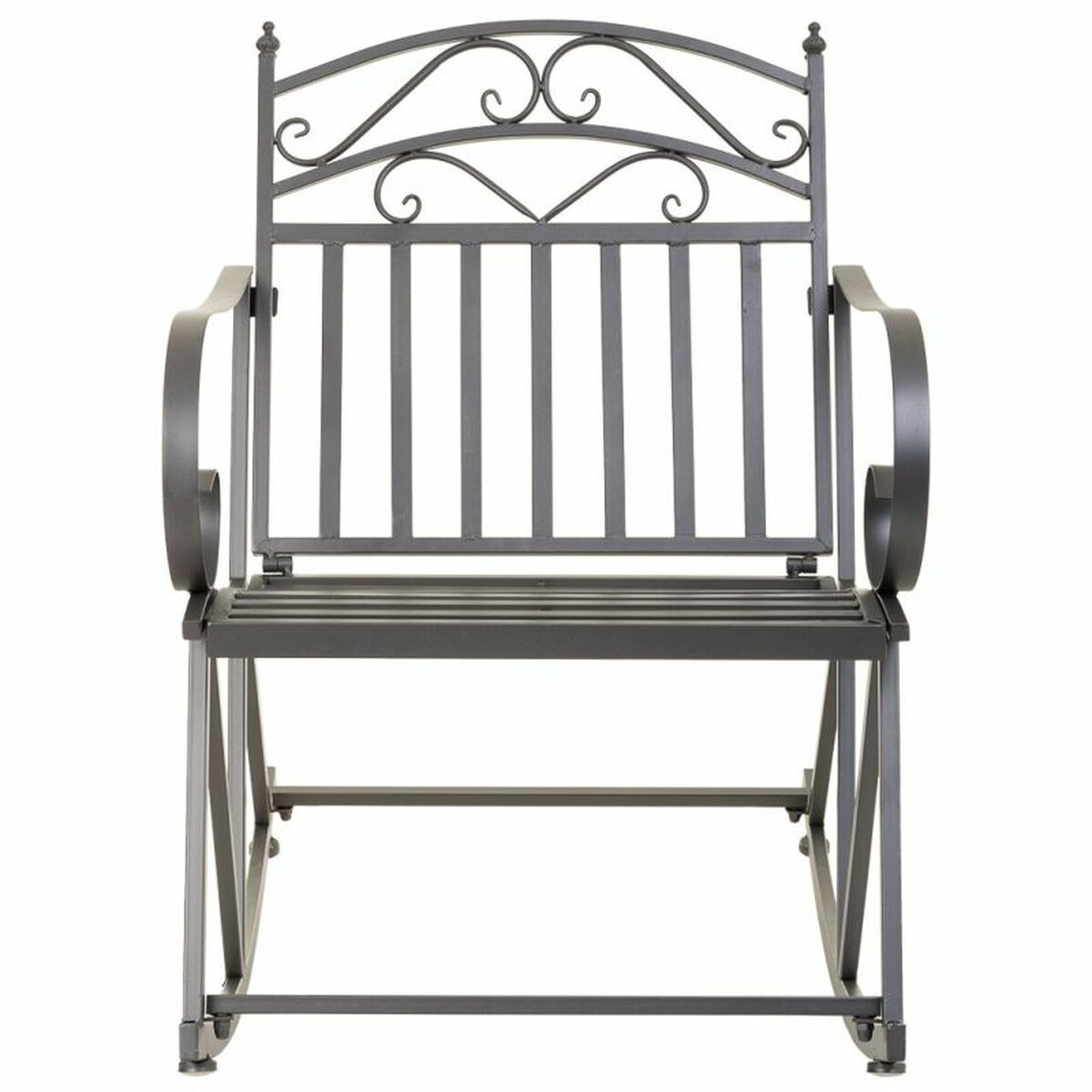 Gungstol Alexandra House Living Brun Järn 24 x 45 x 24 cm - 2