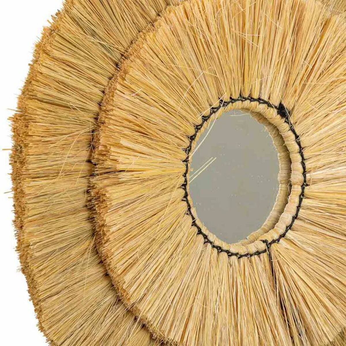 Väggspegel Alexandra House Living Brun 77 x 3 x 97 cm Geometrisk - 5