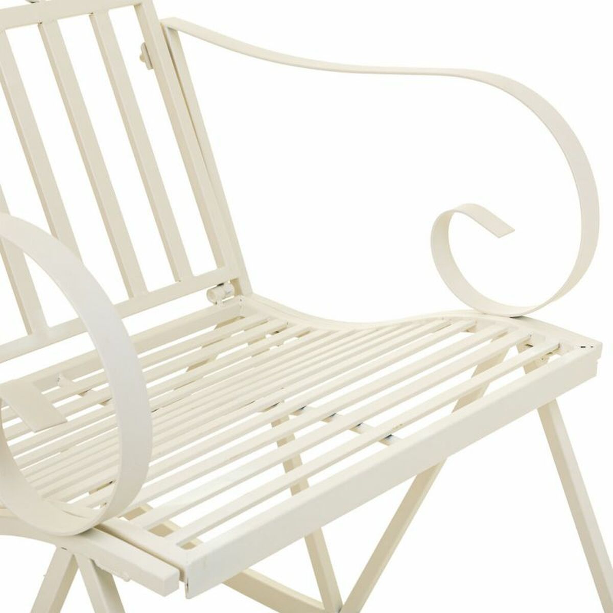 Gungstol Alexandra House Living Vit Järn 24 x 45 x 24 cm - 6