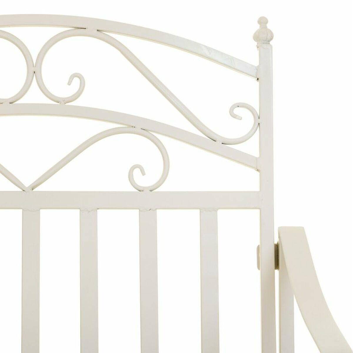 Gungstol Alexandra House Living Vit Järn 24 x 45 x 24 cm - 7