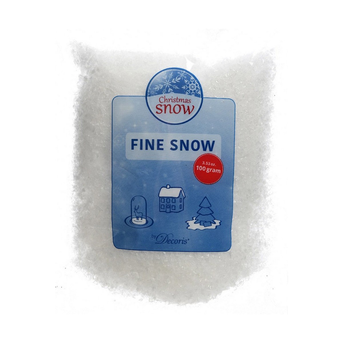 Snöflingor Decoris Snöflingor 100 g