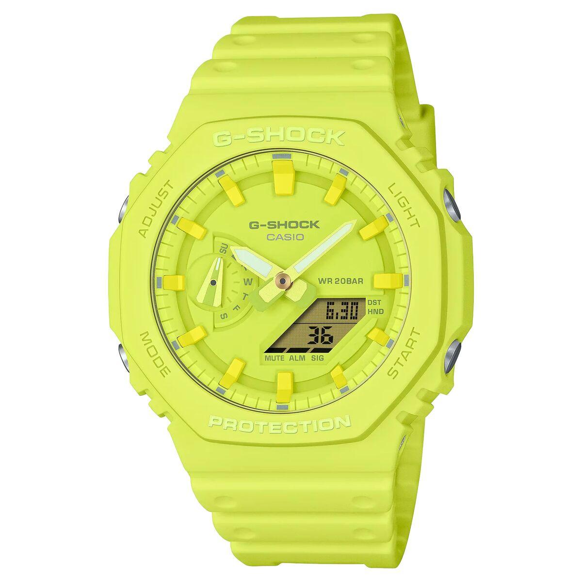 Herrklocka Casio GA-2100-9A9ER Gul