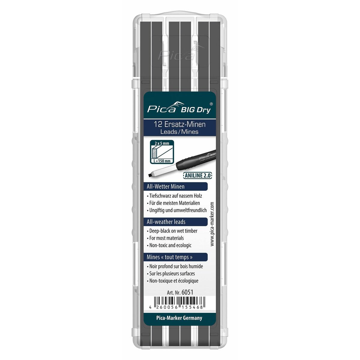 Stift Pica Dry Grafit - 2