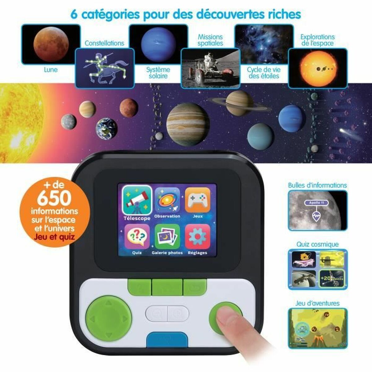 Barnteleskop Vtech GENIUS XL - 3