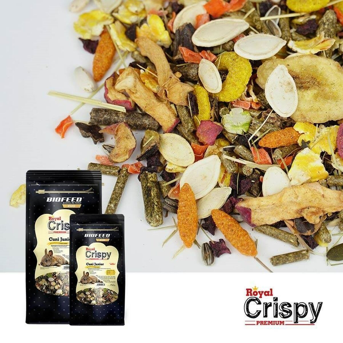 Foder Biofeed Royal Crispy Premium 2 Kg - 2
