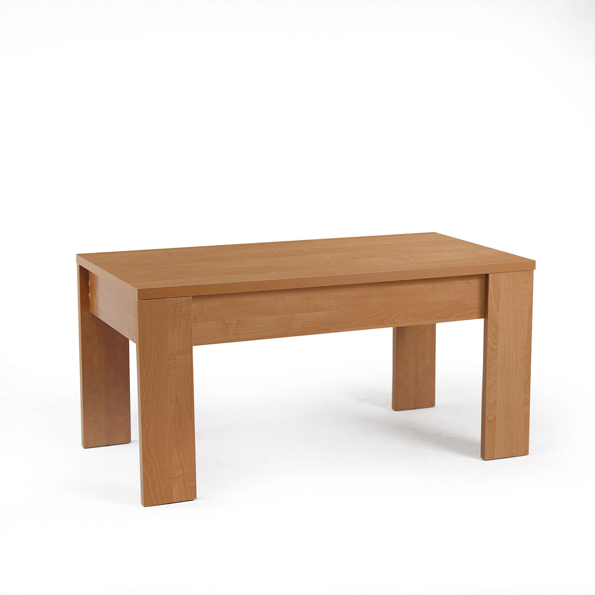 Soffbord Alexandra House Living Körsbärsträd Metall Trä MDP 105 x 51 x 55 cm - 2