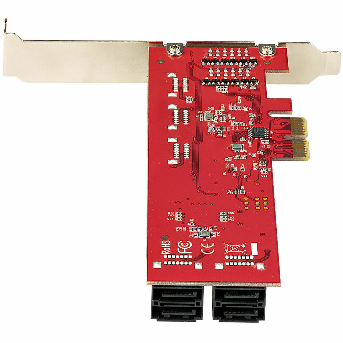 PCI Kort Startech 10P6G-PCIE-SATA-CARD - 2