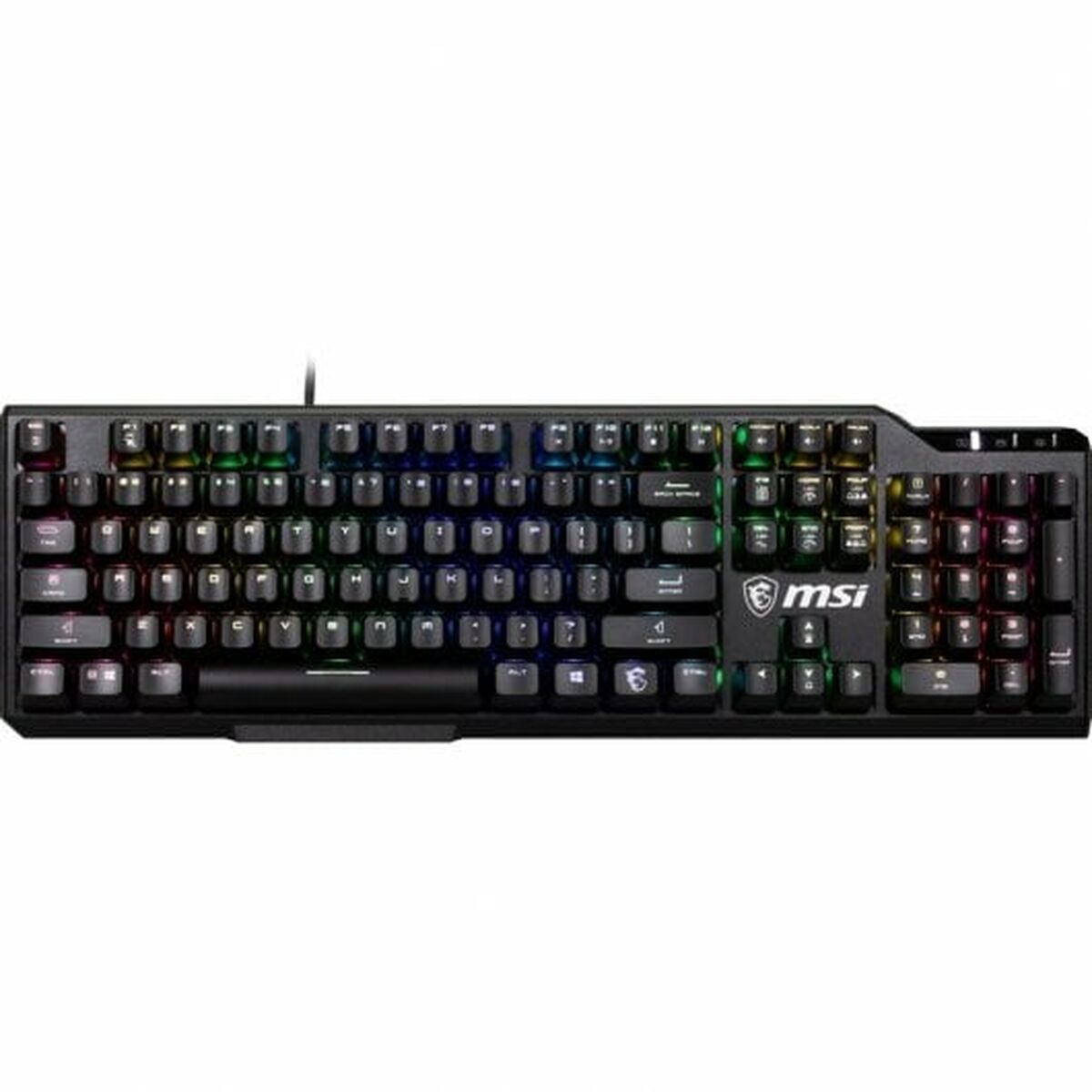 Tangentbord MSI GK41  Svart - 9