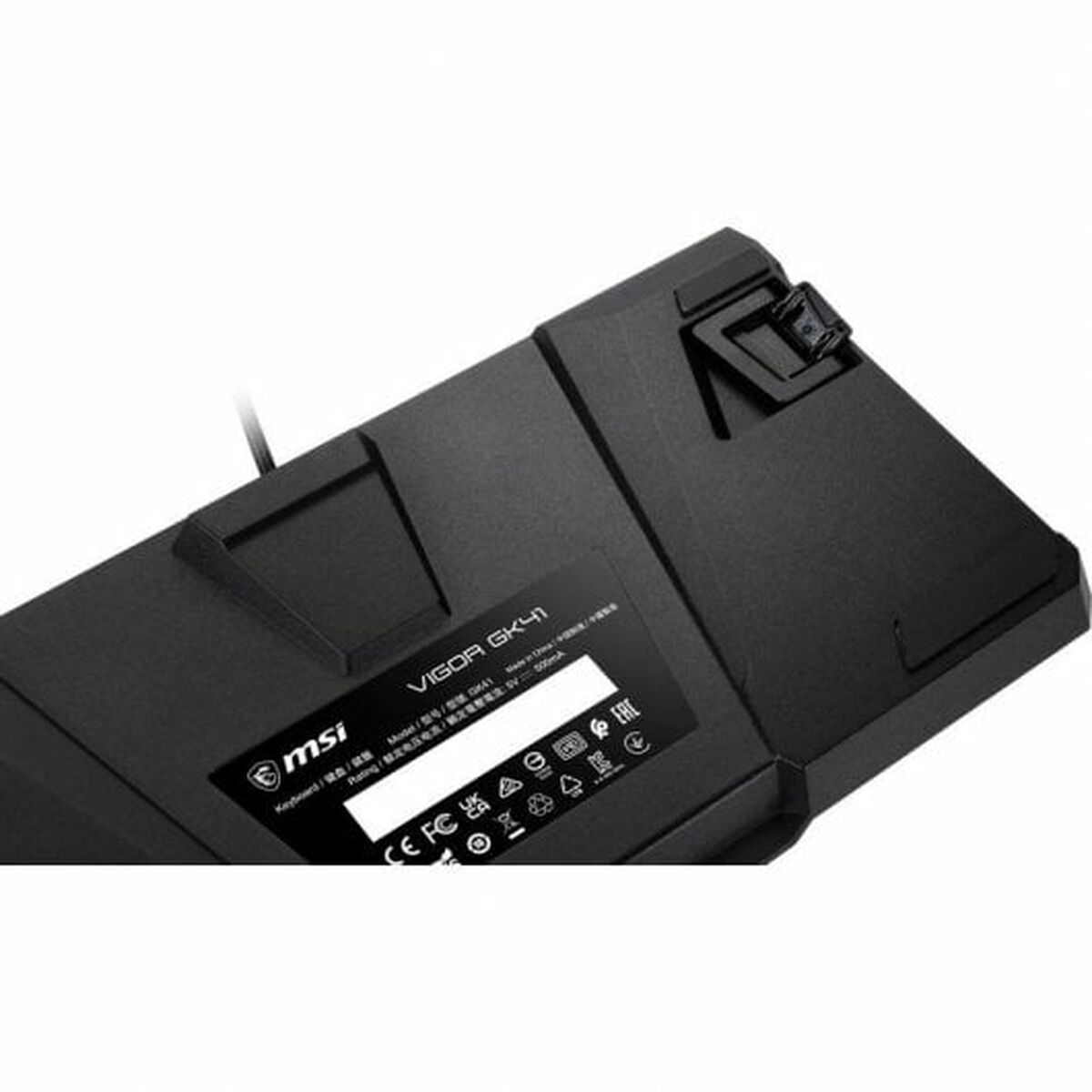 Tangentbord MSI GK41  Svart - 3