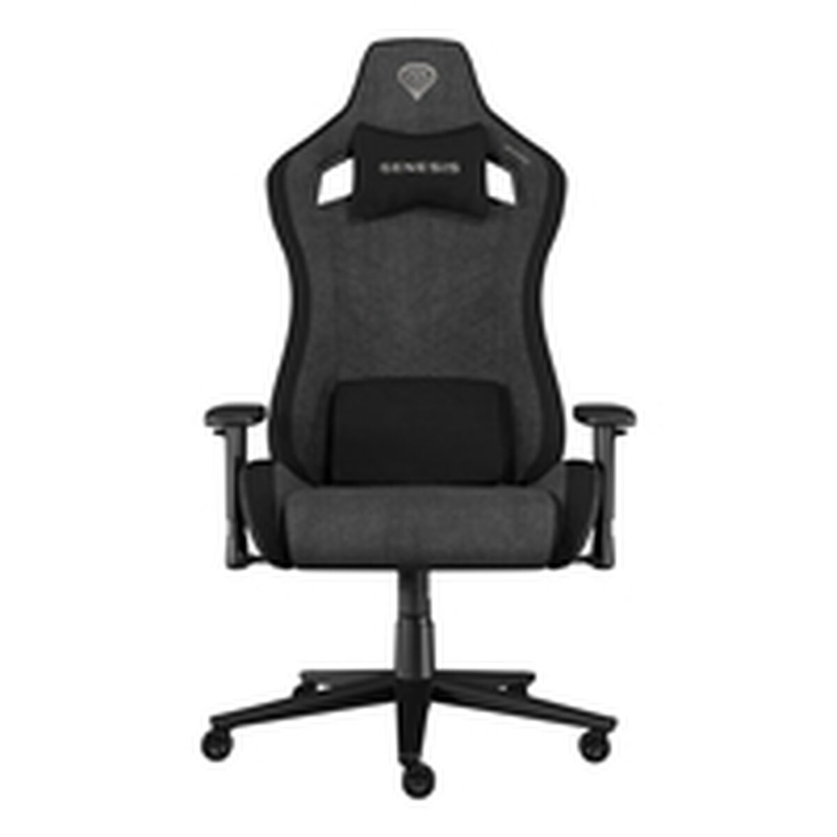 Spelstol Genesis NFG-2244 Svart Grå - 2