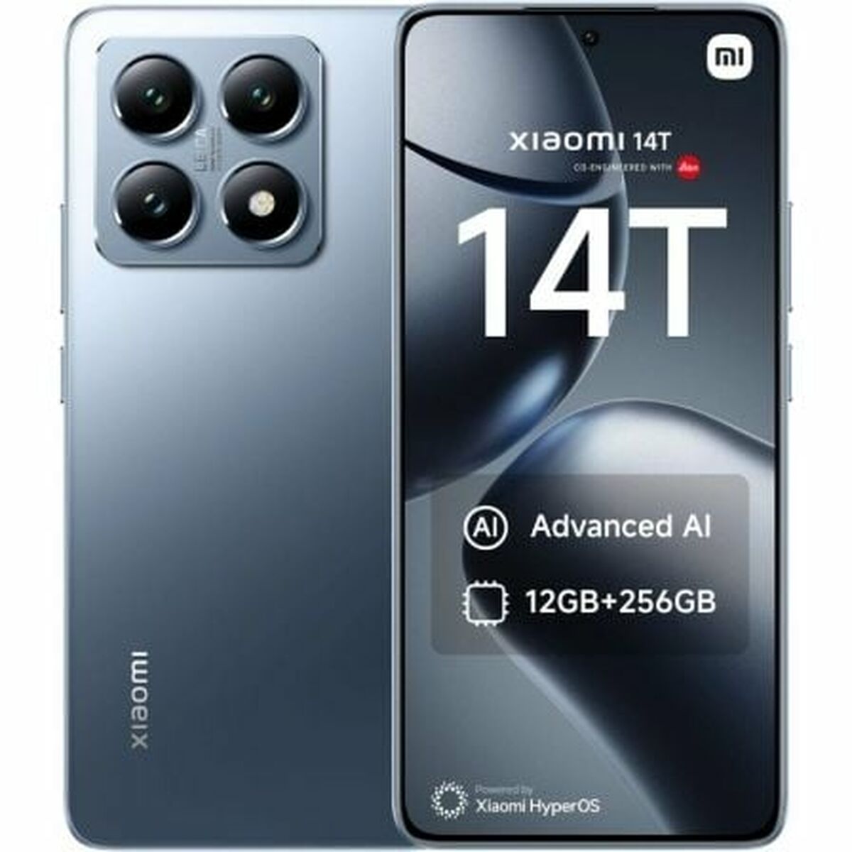 Smartphone Xiaomi 14T 12-256 BL Octa Core 12 GB RAM 256 GB Blå