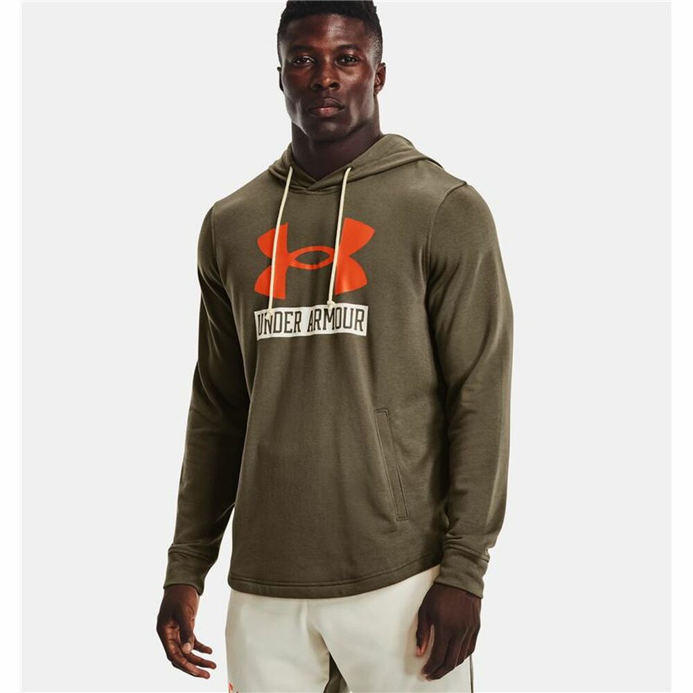 Tröja med huva Herr Under Armour  Hoodie  Persimon - 6