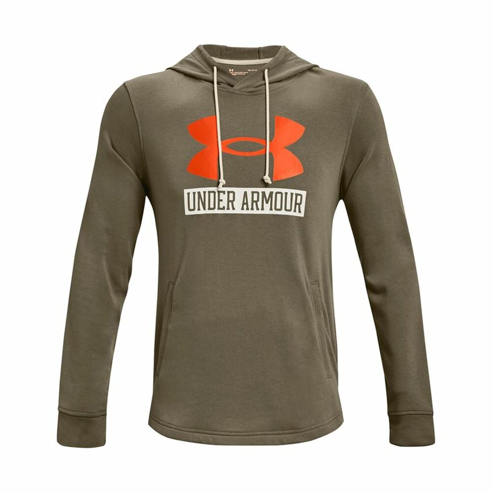 Tröja med huva Herr Under Armour  Hoodie  Persimon - 8