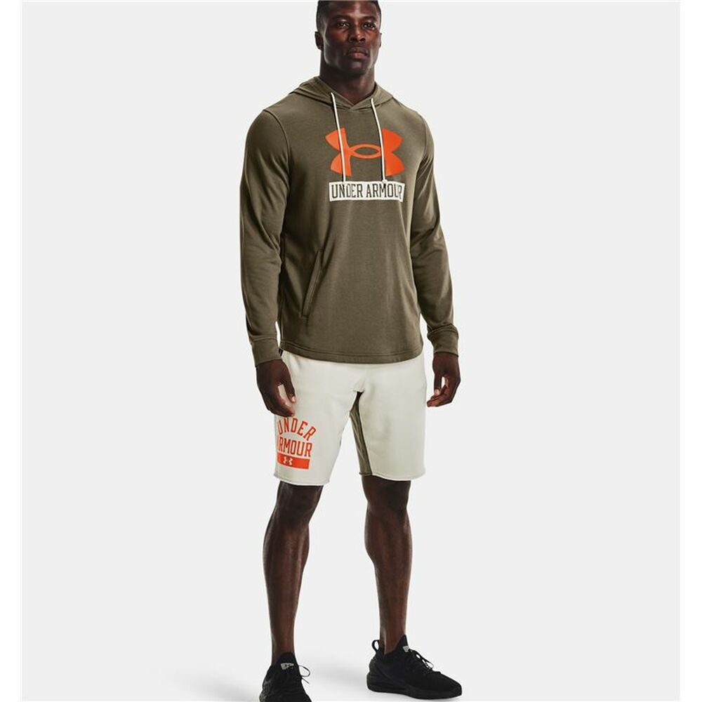 Tröja med huva Herr Under Armour  Hoodie  Persimon - 3