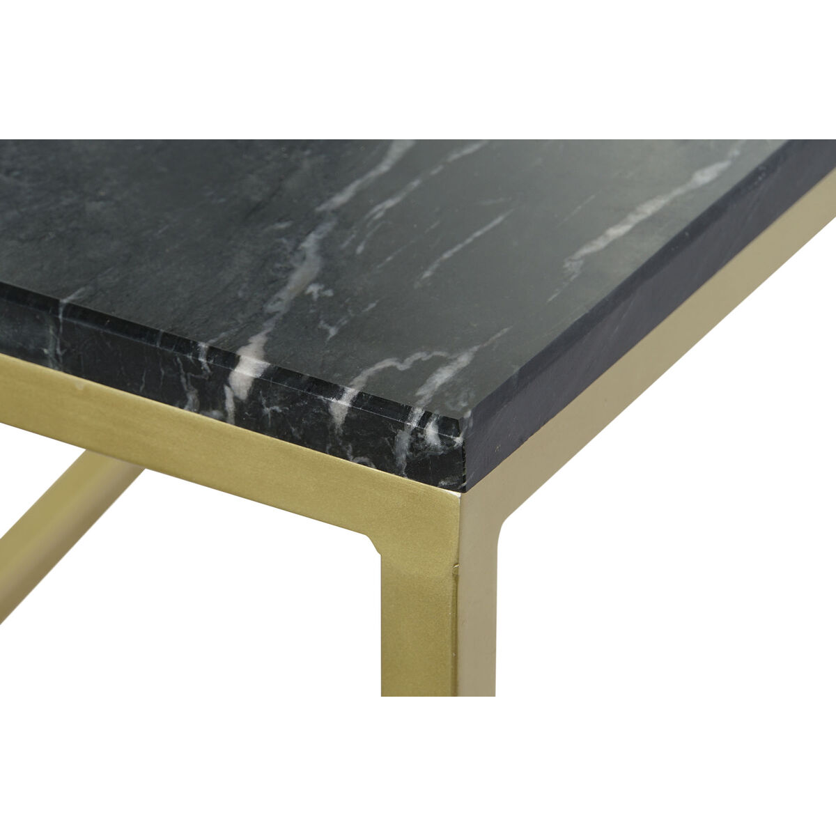 3-bordsset DKD Home Decor Svart Gyllene 50 x 35 x 60 cm - 6
