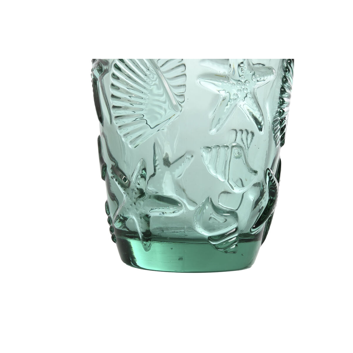 Glasset Home ESPRIT Turkos Glas Medelhavs Med relief 290 ml (6 antal) - 3