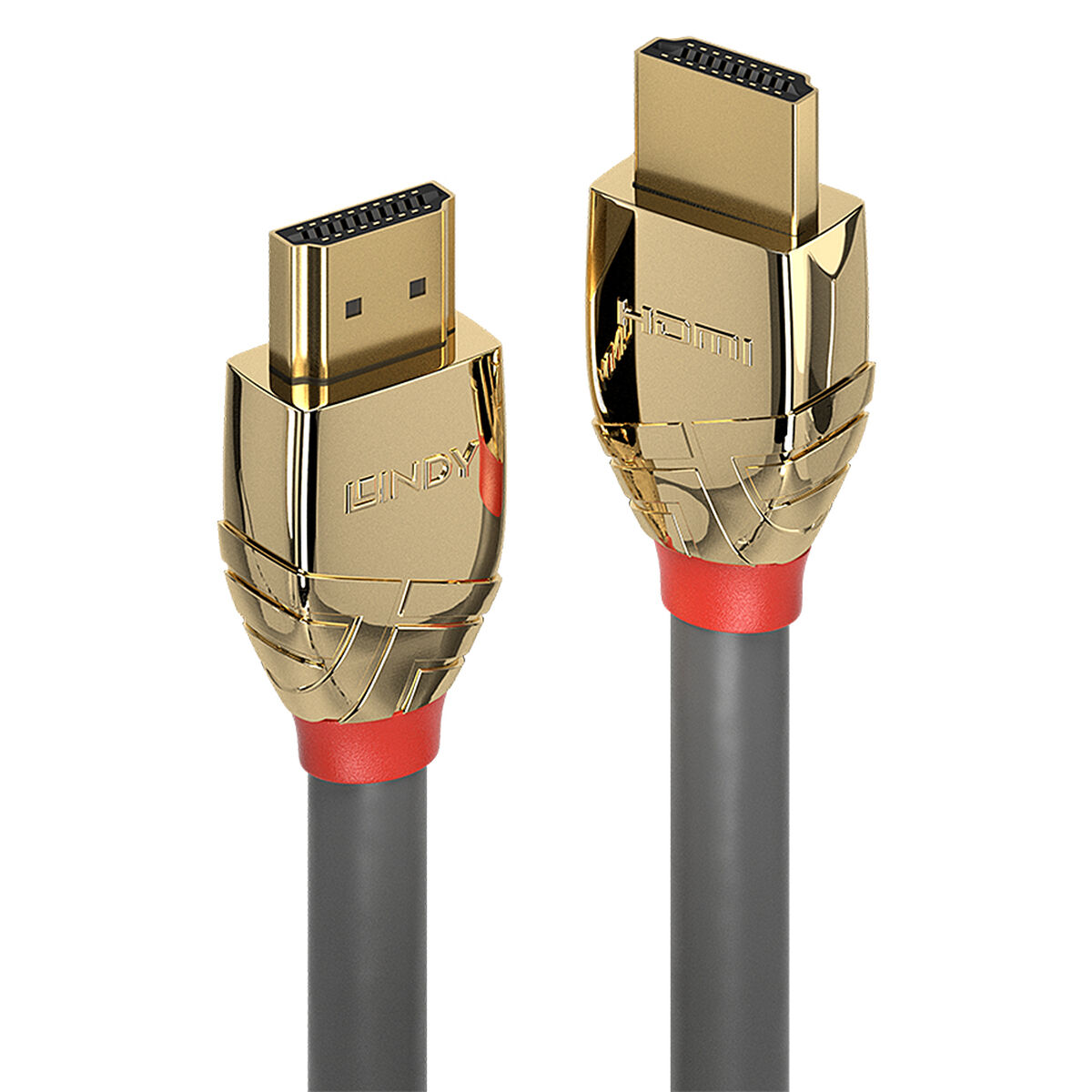 Kabel HDMI LINDY 10 m Gyllene