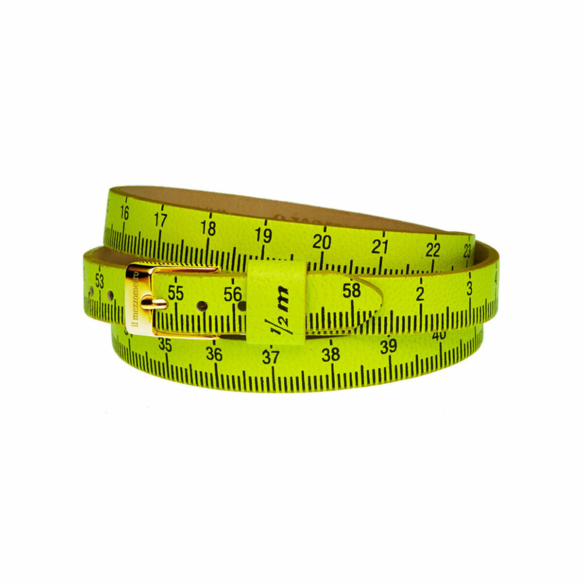 Damarmband il mezzometro FLUO - BRACCIALE IN PELLE/LEATHER BRACELET - 2